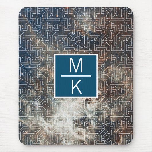 Monogram Tarantula Nebula Circuit GL Splitter Muismat (Voorkant)