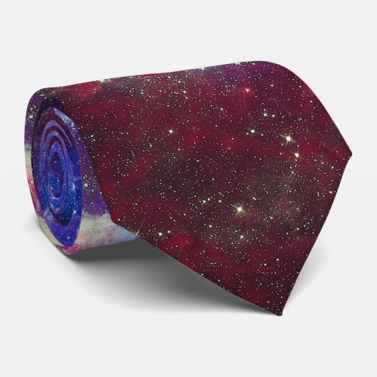 Monogram Tarantula Nebula Stropdas (Opgerold)