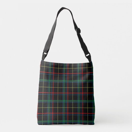 Monogram Tartan Crossbody Bag Tas (Achterkant)