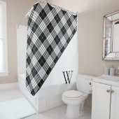 Monogram Tartan Plaid  Douchegordijn (In situ)