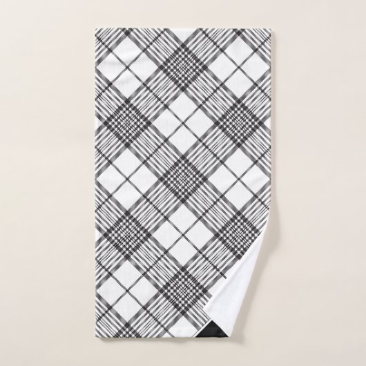 Monogram Tartan Pset Bath Set Bad Handdoek (Handdoek)