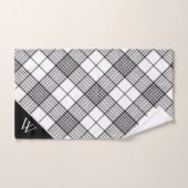 Monogram Tartan Pset Bath Set Bad Handdoek (Handdoek)