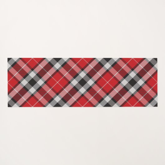 Monogram Tartan Yogamat (Achterkant (horizontaal))