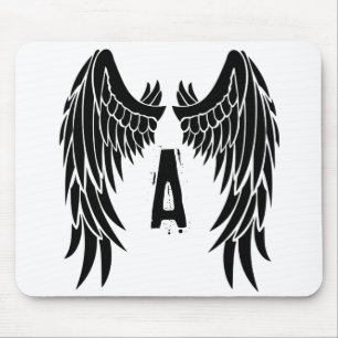 Monogram Tattoo Angel Wing Muismat