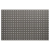 Monogram taupe strepen stof (Yard (91,4 cm))
