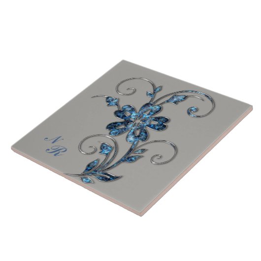 MONOGRAM TEGELTJE (Zijkant)