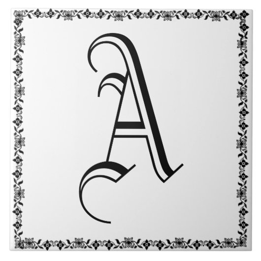 MONOGRAM TEGELTJE (Voorkant)