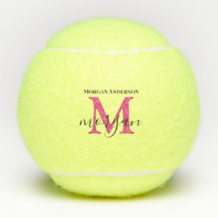 Monogram Tenis Geschenken Voor Haar Speler Vrouwen Tennisballen