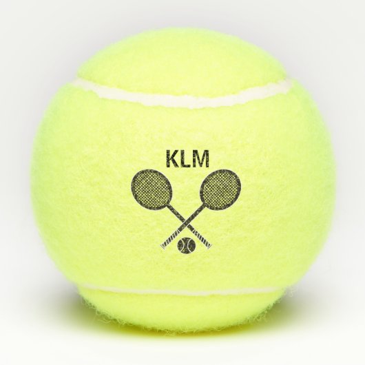 Monogram Tennis Tennisballen (Achterkant)