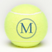 monogram tennisballen (Achterkant)