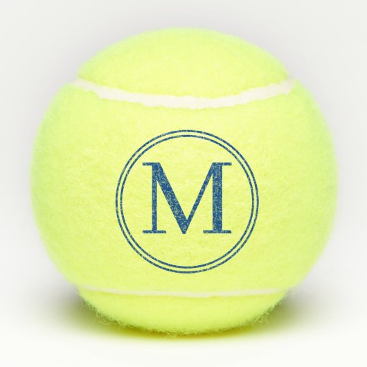 monogram tennisballen (Achterkant)