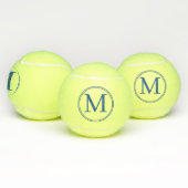 monogram tennisballen (Multi)