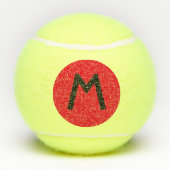 monogram tennisballen (Achterkant)
