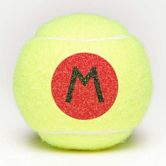 monogram tennisballen (Voorkant)