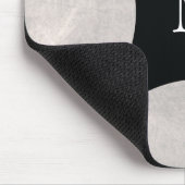 Monogram Terug Personaliseren Muismat (Hoek)