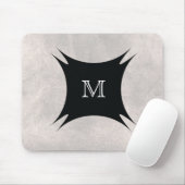 Monogram Terug Personaliseren Muismat (Met muis)