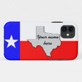 Monogram Texas Pride hoesje (Achterkant (horizontaal))