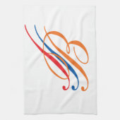 monogram theedoek (Verticaal)