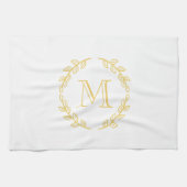  monogram theedoek (Horizontaal)