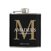Monogram thermische fles heupfles (Voorkant)