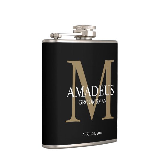 Monogram thermische fles heupfles (Rechts)