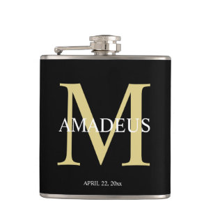 Monogram thermische fles heupfles