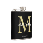 Monogram thermische fles heupfles (Rechts)