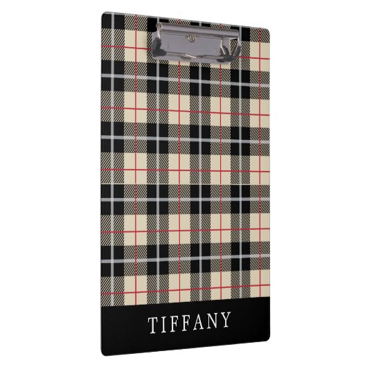 Monogram Thomson Camel Tartan Patroon Klembord (Rechts)