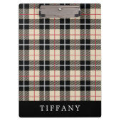 Monogram Thomson Camel Tartan Patroon Klembord (Voorkant)