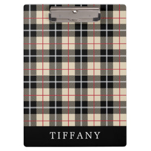 Monogram Thomson Camel Tartan Patroon Klembord