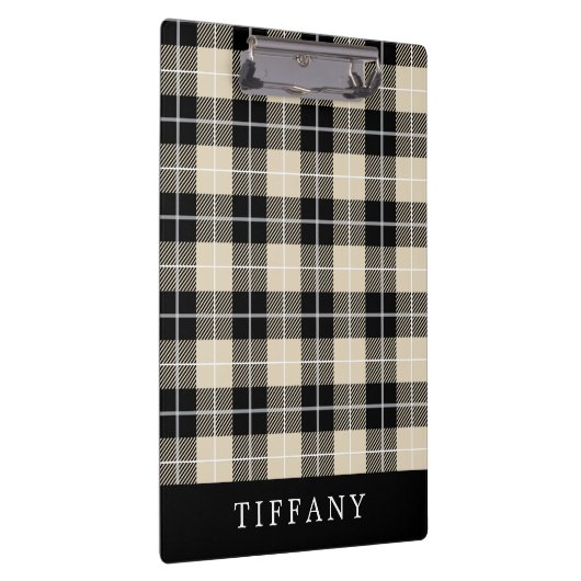 Monogram Thomson Camel Tartan Patroon Klembord (Rechts)