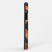 Monogram Tiger Hot Oranje en Black Print Pattern Case-Mate iPhone Case (Achterkant/rechts)