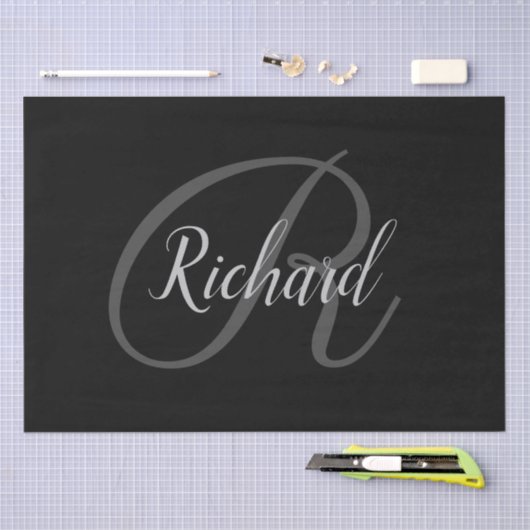 Monogram Tissuepapier (Craft)