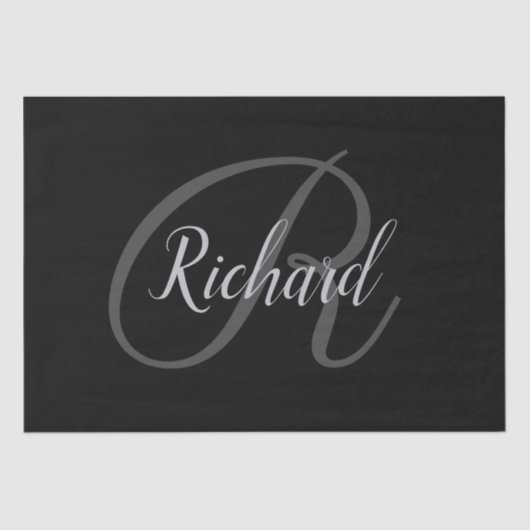 Monogram Tissuepapier (Voorkant)