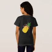 Monogram toevoegen op ananas t-shirt (Achterkant volledig)