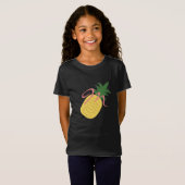 Monogram toevoegen op ananas t-shirt (Voorkant volledig)
