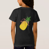 Monogram toevoegen op ananas t-shirt (Achterkant)