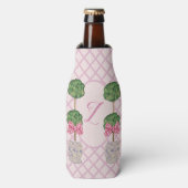 Monogram Topiary gember kruik kan Flesjeskoeler (Fles Voorkant)