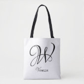 Monogram Tote Bag (Voorkant)