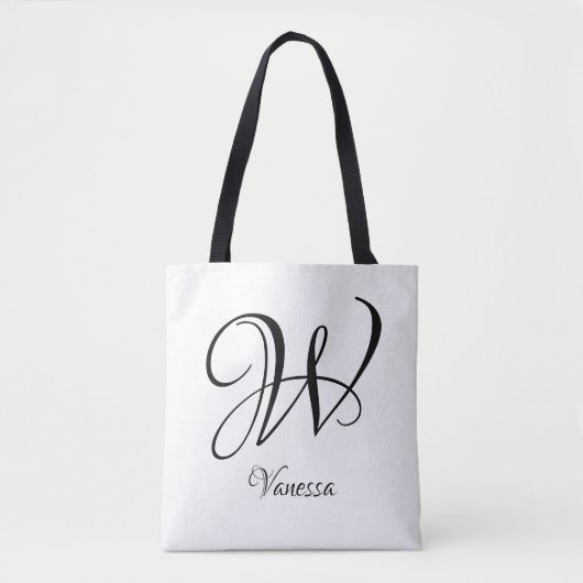 Monogram Tote Bag (Voorkant)