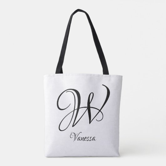 Monogram Tote Bag (Achterkant)