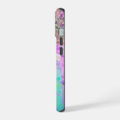 Monogram Trendy Acryl Abstract iPhone 15 Case (Linkerkant)