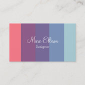 Monogram Trendy Designer Visitekaartjes (Voorkant)