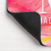 Monogram Trendy Modern Girly Chic Abstract Stijlvo Muismat (Hoek)