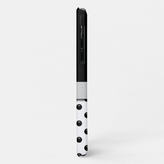 Monogram Trendy Modern Ontwerp Case-Mate iPhone Case (Achterkant/links)