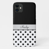 Monogram Trendy Modern Ontworpen Case-Mate iPhone Case (Achterkant)