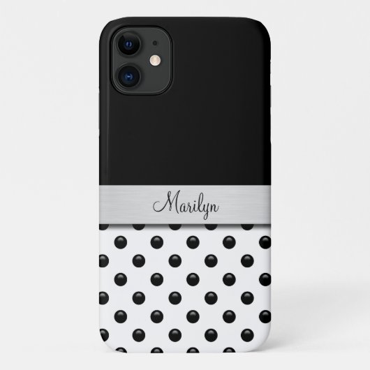 Monogram Trendy Modern Ontworpen Case-Mate iPhone Case (Achterkant)