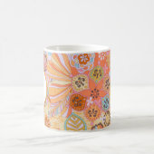 Monogram Trippy Nostalgische Floral Mood Koffiemok (Center)
