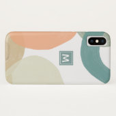 Monogram | Trombocyten Case-Mate iPhone Case (Achterkant (horizontaal))