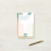 Monogram | Trombocyten Post-it® Notes (Op bureau)